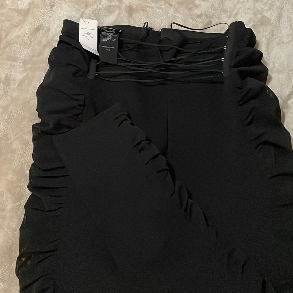 Black Bebe pant size large